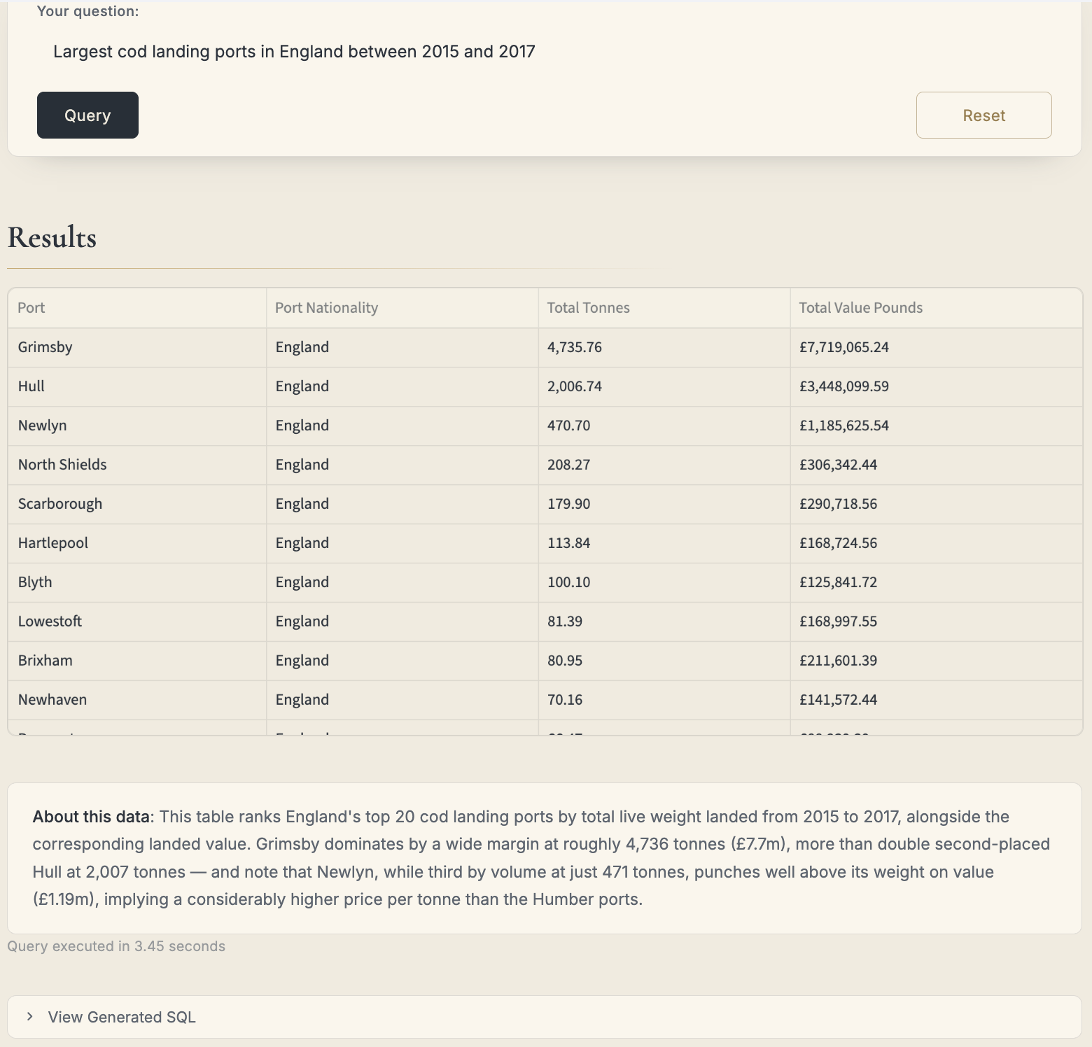 CatchQuery screenshot